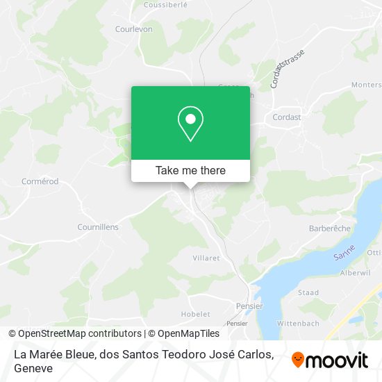 La Marée Bleue, dos Santos Teodoro José Carlos map