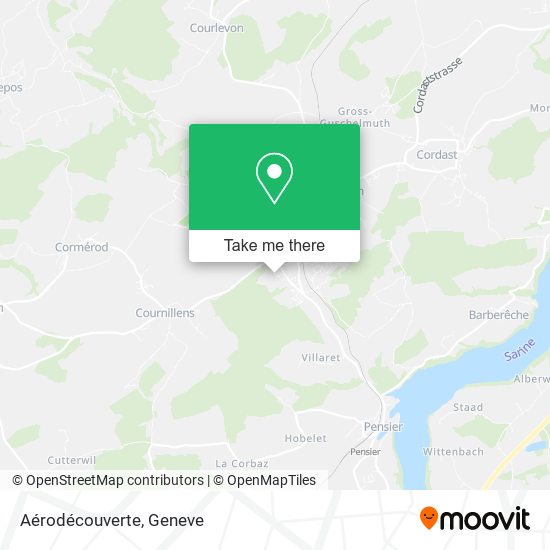 Aérodécouverte map