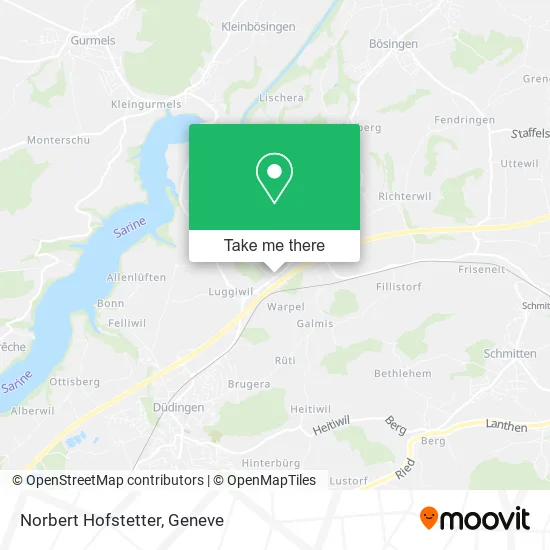 Norbert Hofstetter map