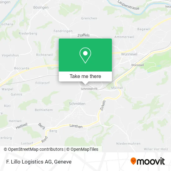 F. Lillo Logistics AG map