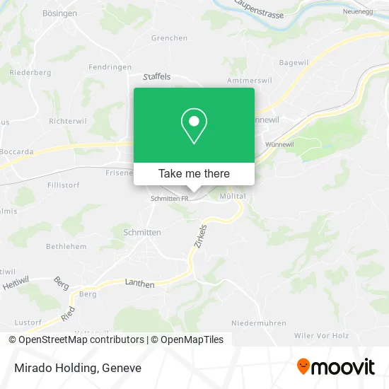 Mirado Holding map