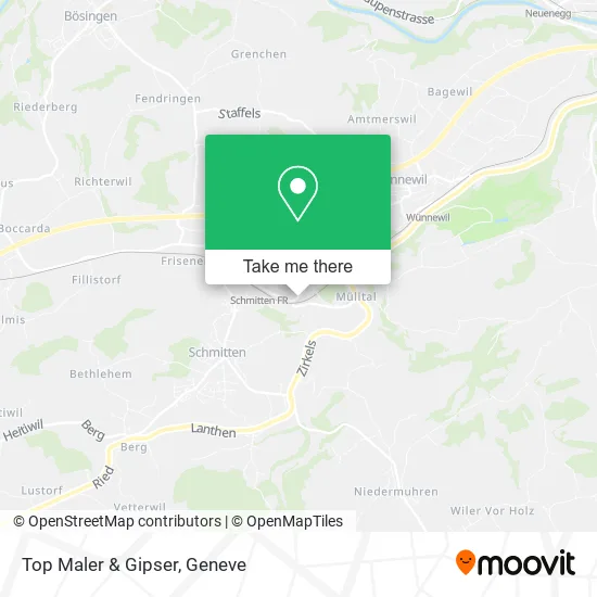 Top Maler & Gipser map