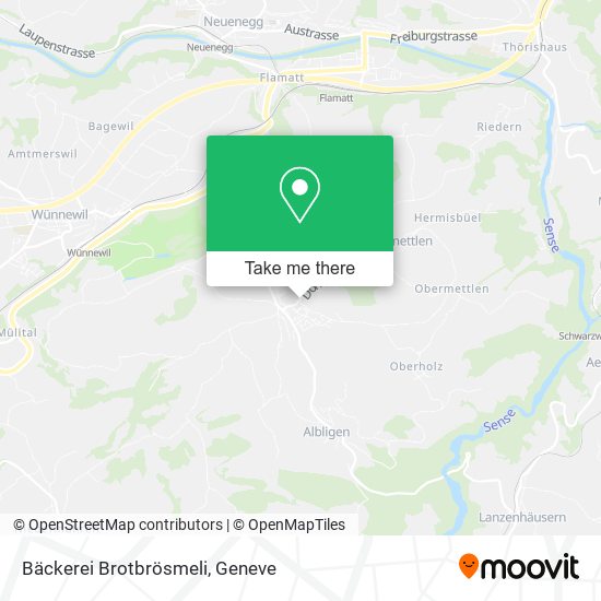 Bäckerei Brotbrösmeli map