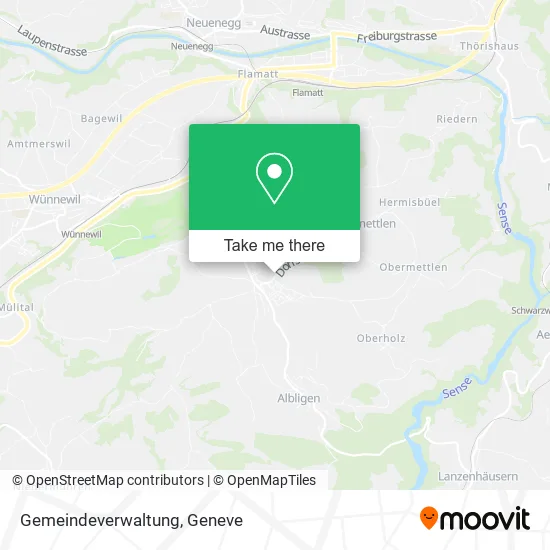 Gemeindeverwaltung map
