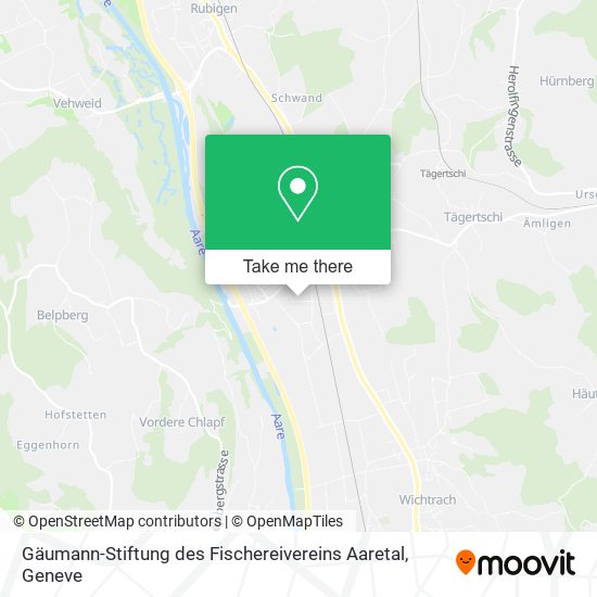 Gäumann-Stiftung des Fischereivereins Aaretal map