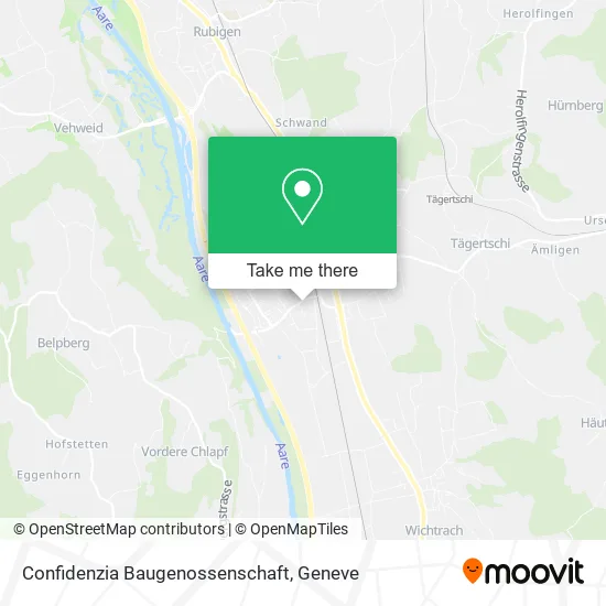 Confidenzia Baugenossenschaft plan