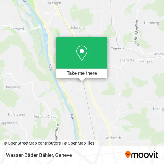 Wasser-Bäder Bähler map