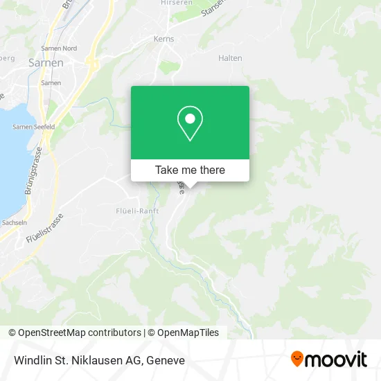Windlin St. Niklausen AG map
