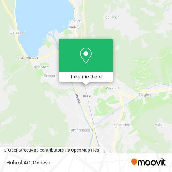 Hubrol AG map