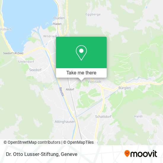 Dr. Otto Lusser-Stiftung map