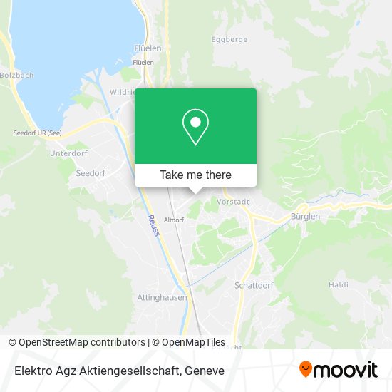 Elektro Agz Aktiengesellschaft map