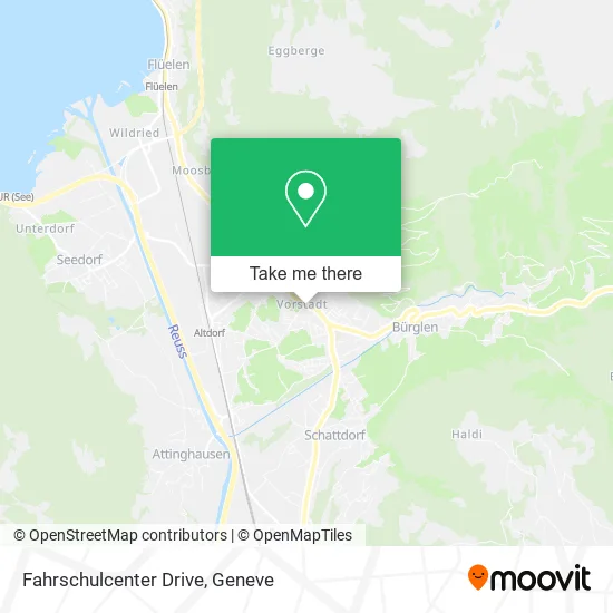 Fahrschulcenter Drive map