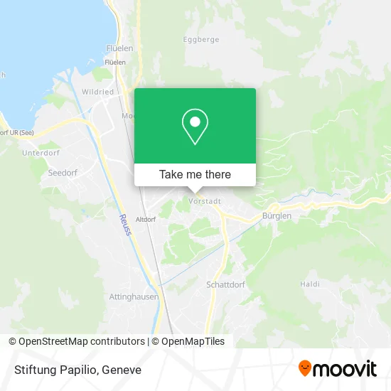 Stiftung Papilio map