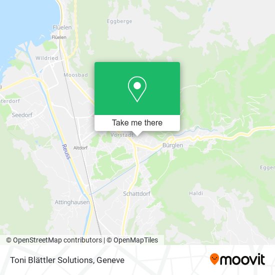Toni Blättler Solutions map