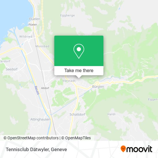 Tennisclub Dätwyler map