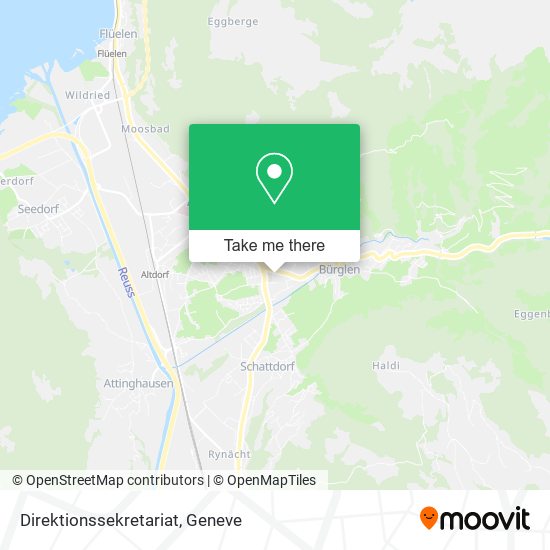 Direktionssekretariat map