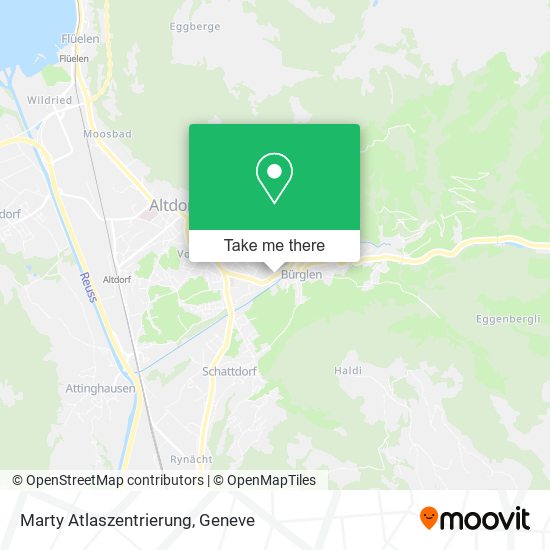 Marty Atlaszentrierung map