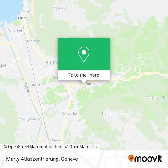 Marty Atlaszentrierung map