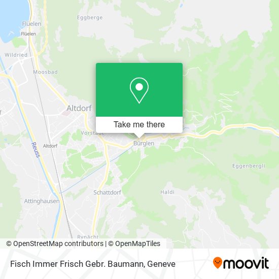 Fisch Immer Frisch Gebr. Baumann map