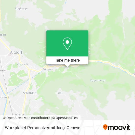 Workplanet Personalvermittlung map