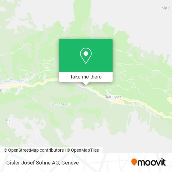 Gisler Josef Söhne AG map