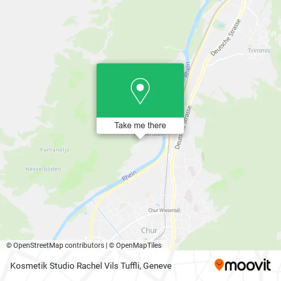 Kosmetik Studio Rachel Vils Tuffli map