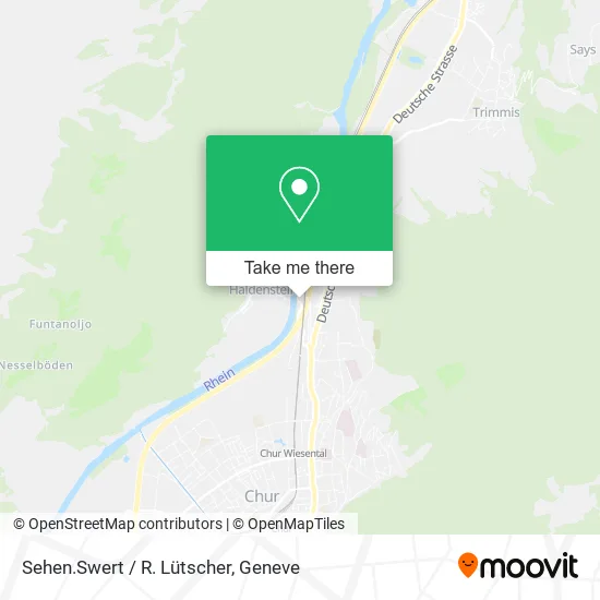 Sehen.Swert / R. Lütscher map