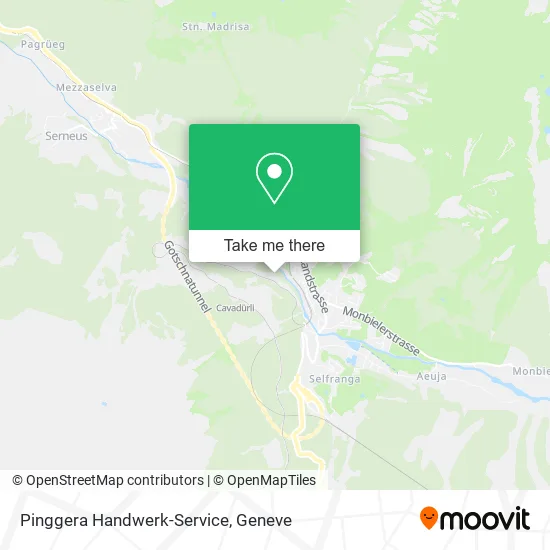 Pinggera Handwerk-Service map