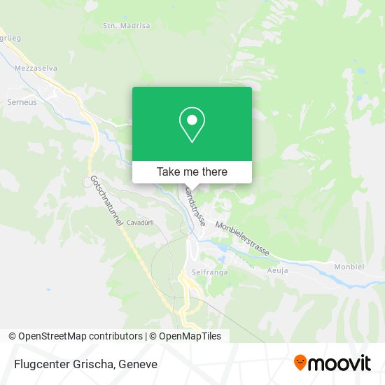 Flugcenter Grischa map