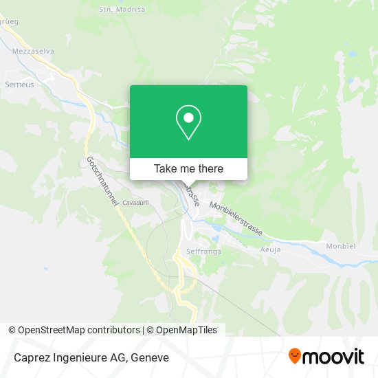 Caprez Ingenieure AG map