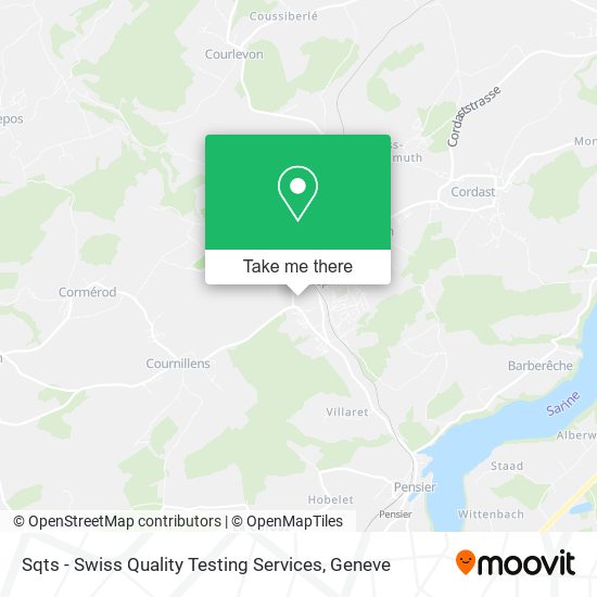 Sqts - Swiss Quality Testing Services map