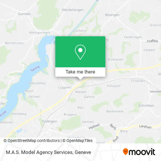 M.A.S. Model Agency Services map