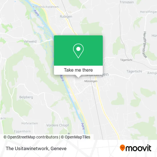 The Usitawinetwork map