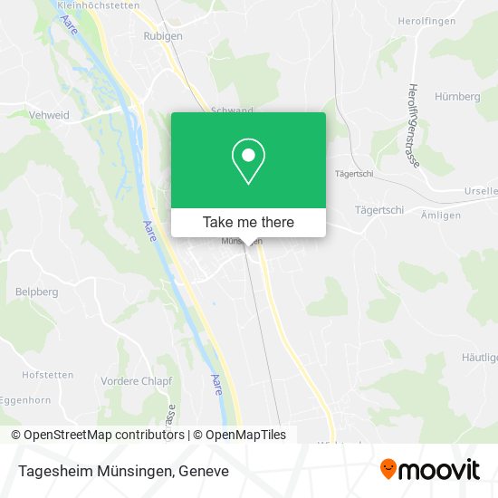 Tagesheim Münsingen map