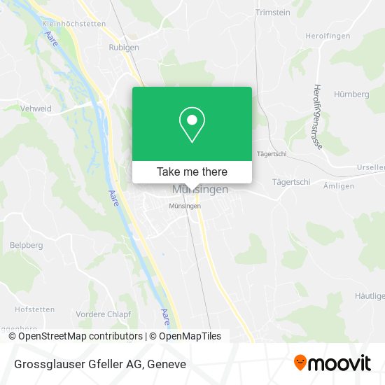 Grossglauser Gfeller AG map