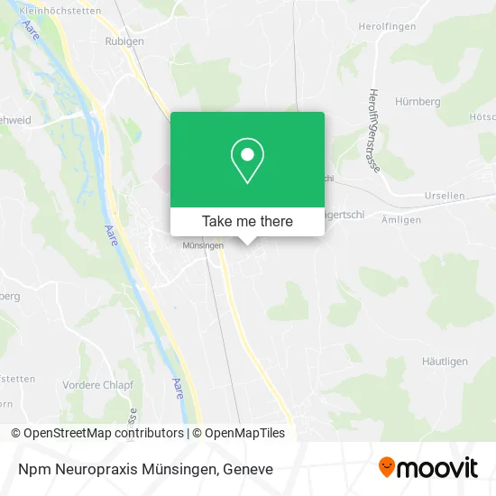 Npm Neuropraxis Münsingen map