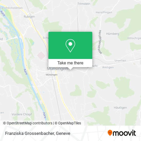 Franziska Grossenbacher map