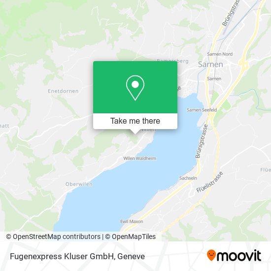 Fugenexpress Kluser GmbH map