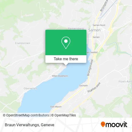 Braun Verwaltungs map