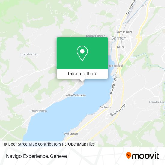 Navigo Experience map