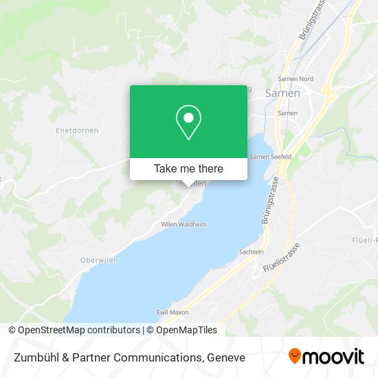 Zumbühl & Partner Communications map