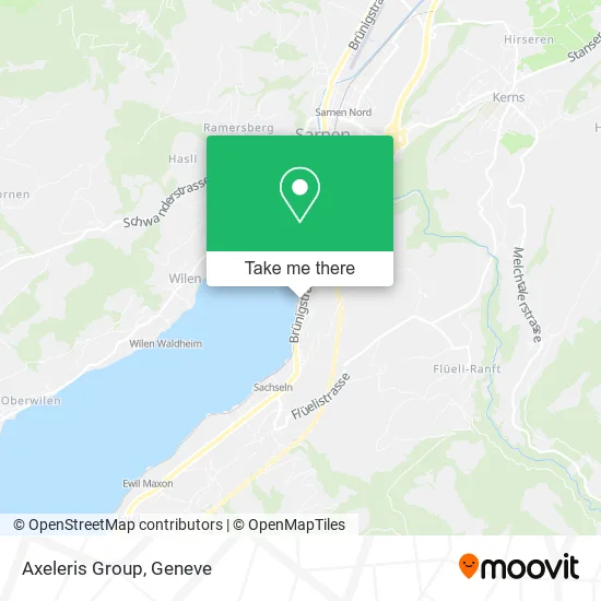 Axeleris Group map