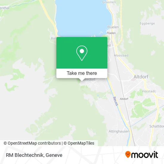 RM Blechtechnik map