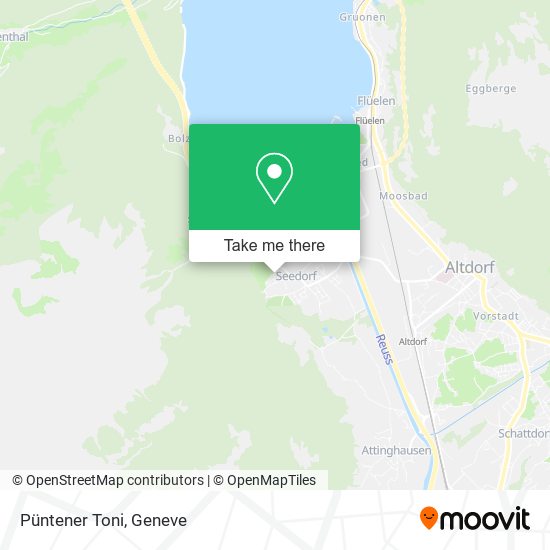 Püntener Toni map