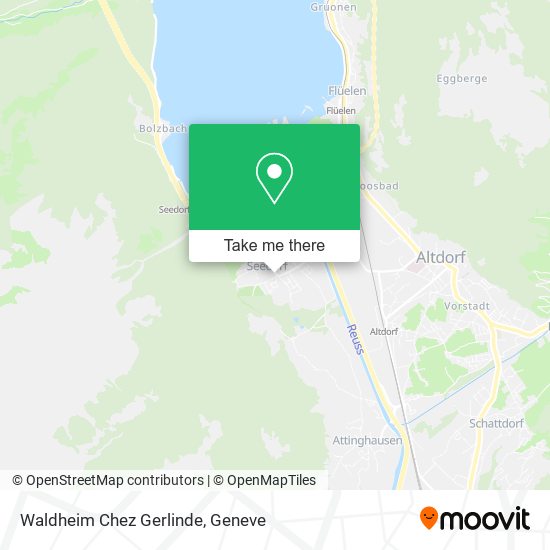 Waldheim Chez Gerlinde map