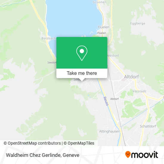 Waldheim Chez Gerlinde map