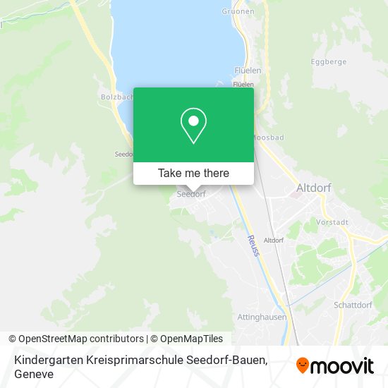 Kindergarten Kreisprimarschule Seedorf-Bauen map