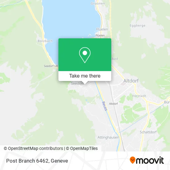 Post Branch 6462 map