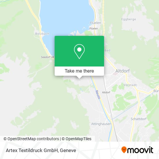 Artex Textildruck GmbH map