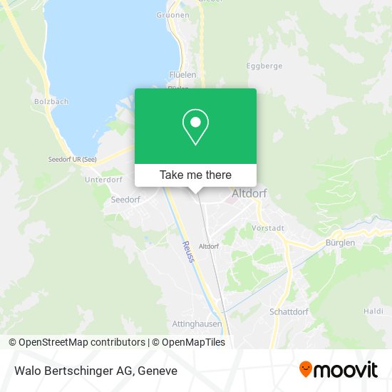 Walo Bertschinger AG map